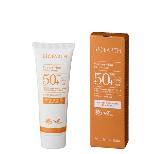 Bioearth - SUN Crema Viso SPF50+