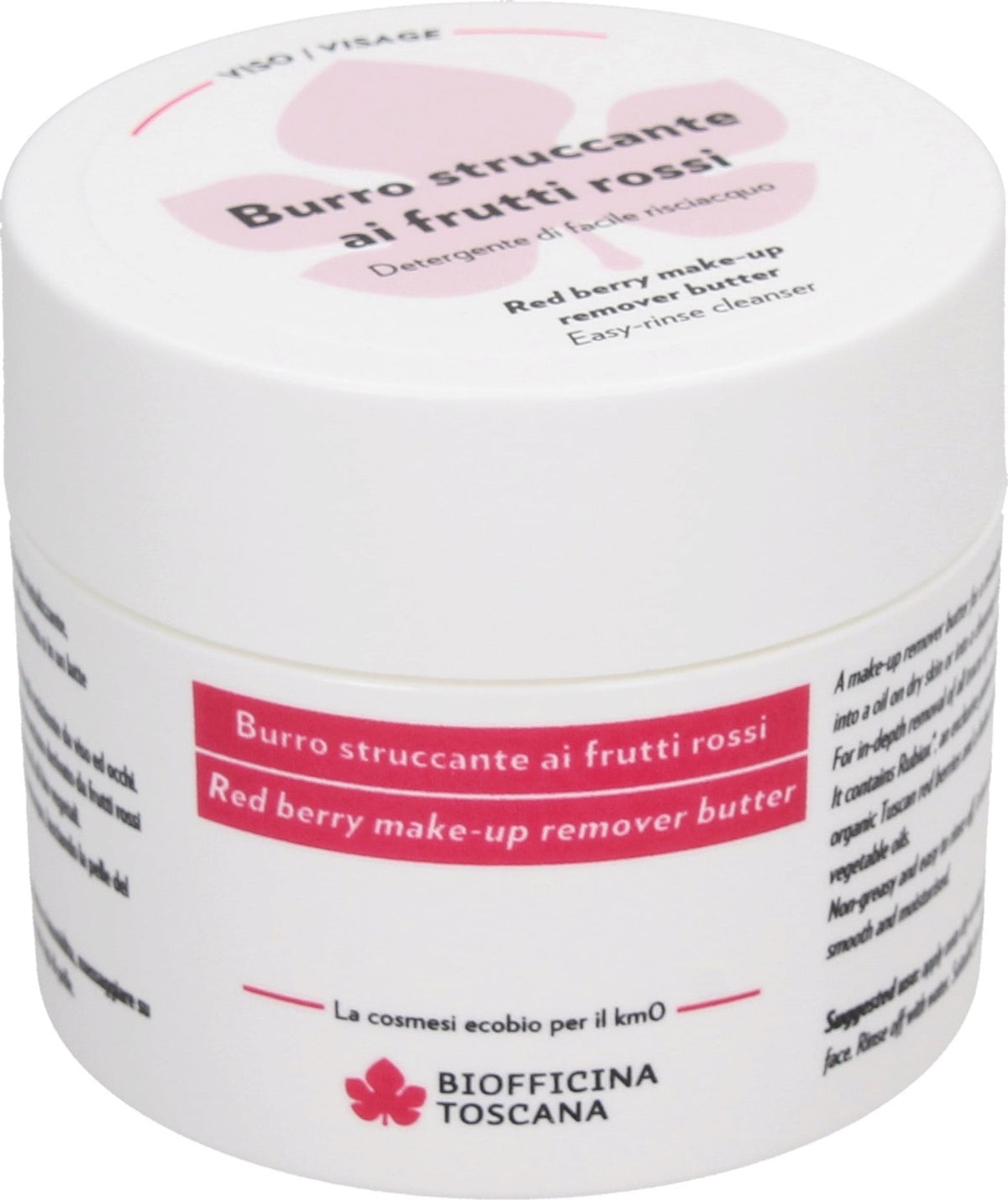 Biofficina Toscana - Burro Struccante ai Frutti Rossi