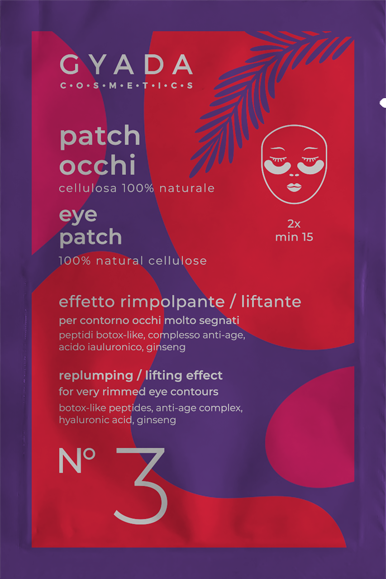 Gyada - Patch Occhi n°3 Rimpolpante Effetto Lifting