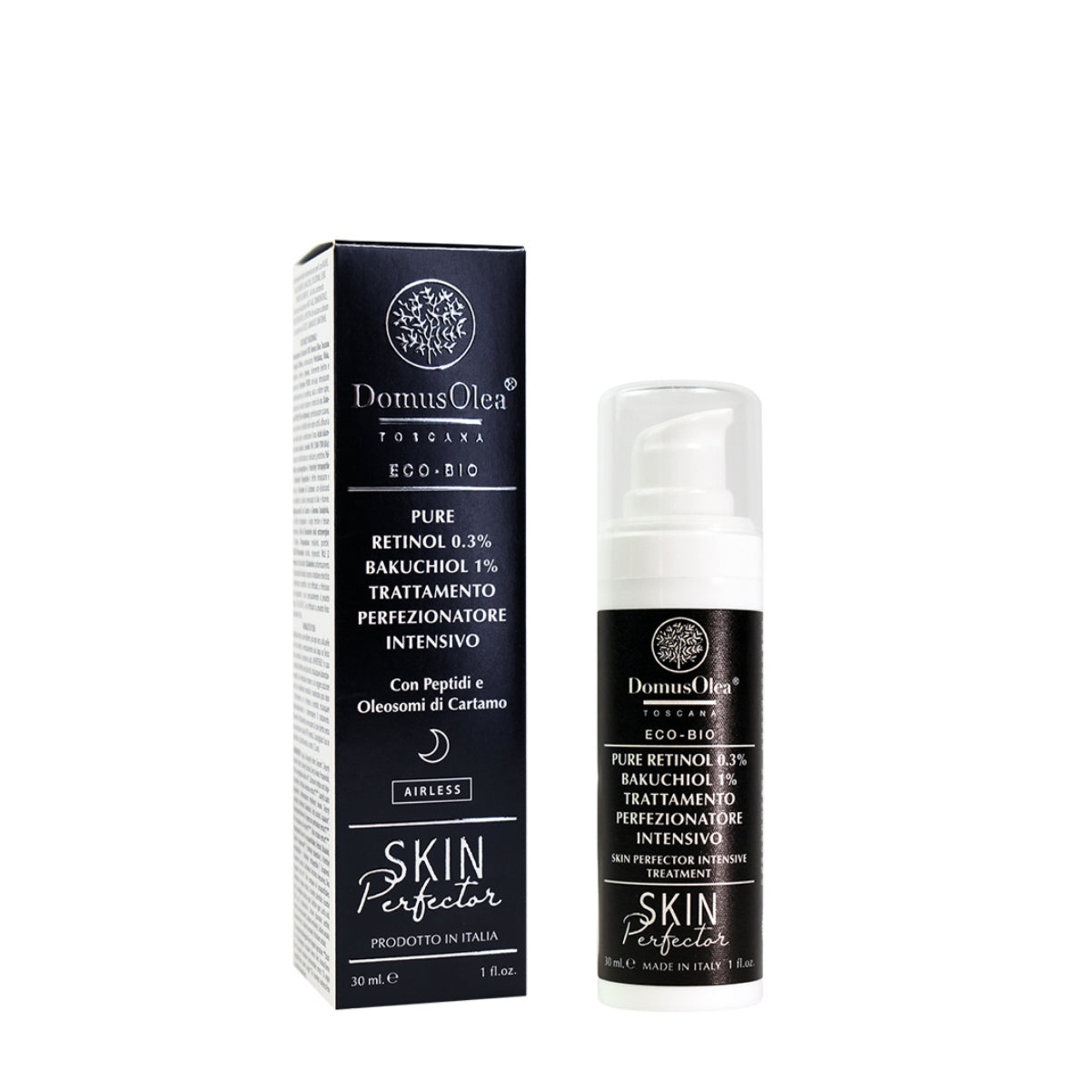 Domus Olea Toscana - Pure Retinol 0,3% Bakuchiol 1% Trattamento Perfezionatore Intensivo