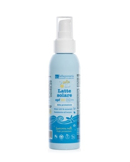 La Saponaria - O Sole Bio Latte Solare SPF30