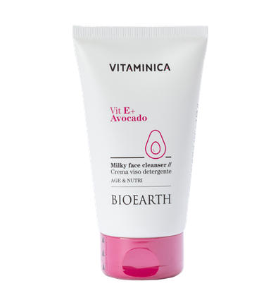 Bioearth - Vitaminica VitE Avocado Crema Viso Detergente
