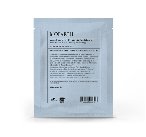 Bioearth - Maschera Viso Idratante Lenitiva
