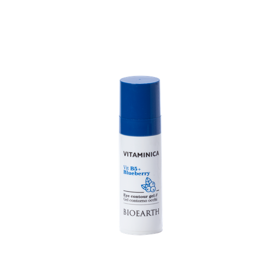 Bioearth - Vitaminica VitB5 Mirtillo Gel Contorno Occhi