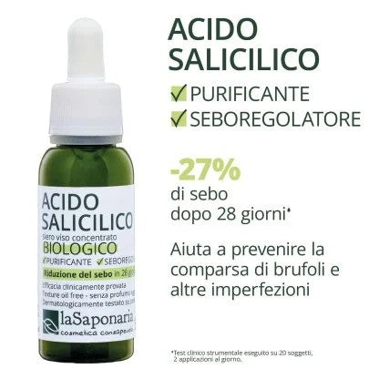 La Saponaria - Attivi Puri Acido Salicilico