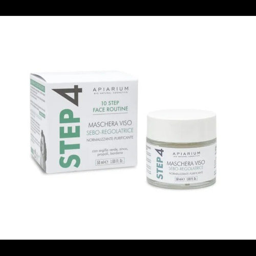 Apiarium - Face Step4 Maschera Viso Sebo-Regolatrice