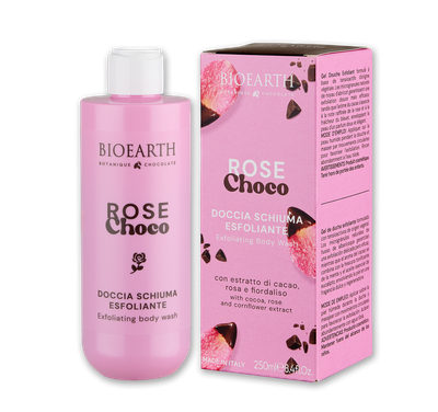 Bioearth - BC Rose Choco Doccia Schiuma Esfoliante