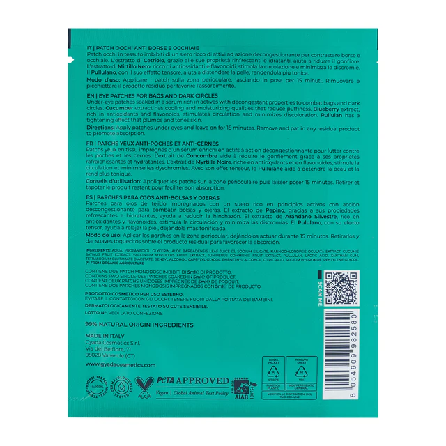 Gyada - Patch Occhi n°4 Borse e Occhiaie