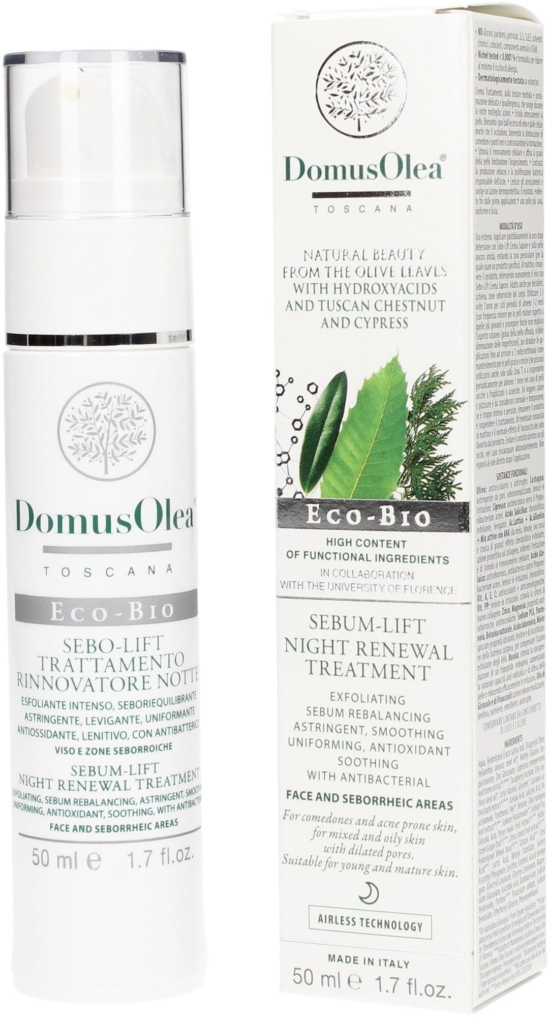 Domus Olea Toscana - Sebo Lift Trattamento Rinnovatore Notte