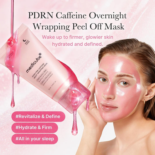 Medicube - PDRN Pink Caffeine Night Wrapping Mask