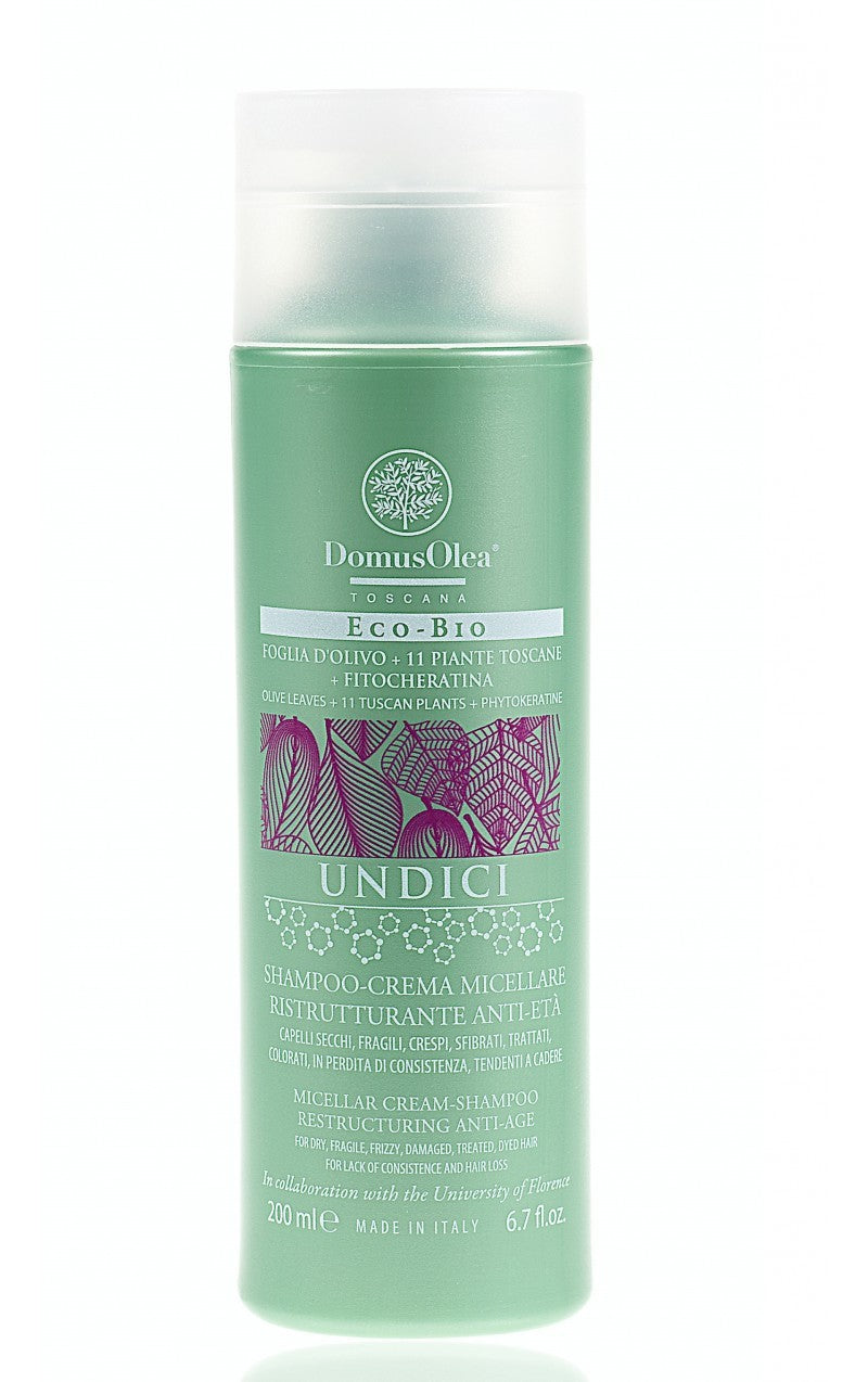 Domus Olea - Shampoo Crema Micellare Ristrutturante Anti-Età