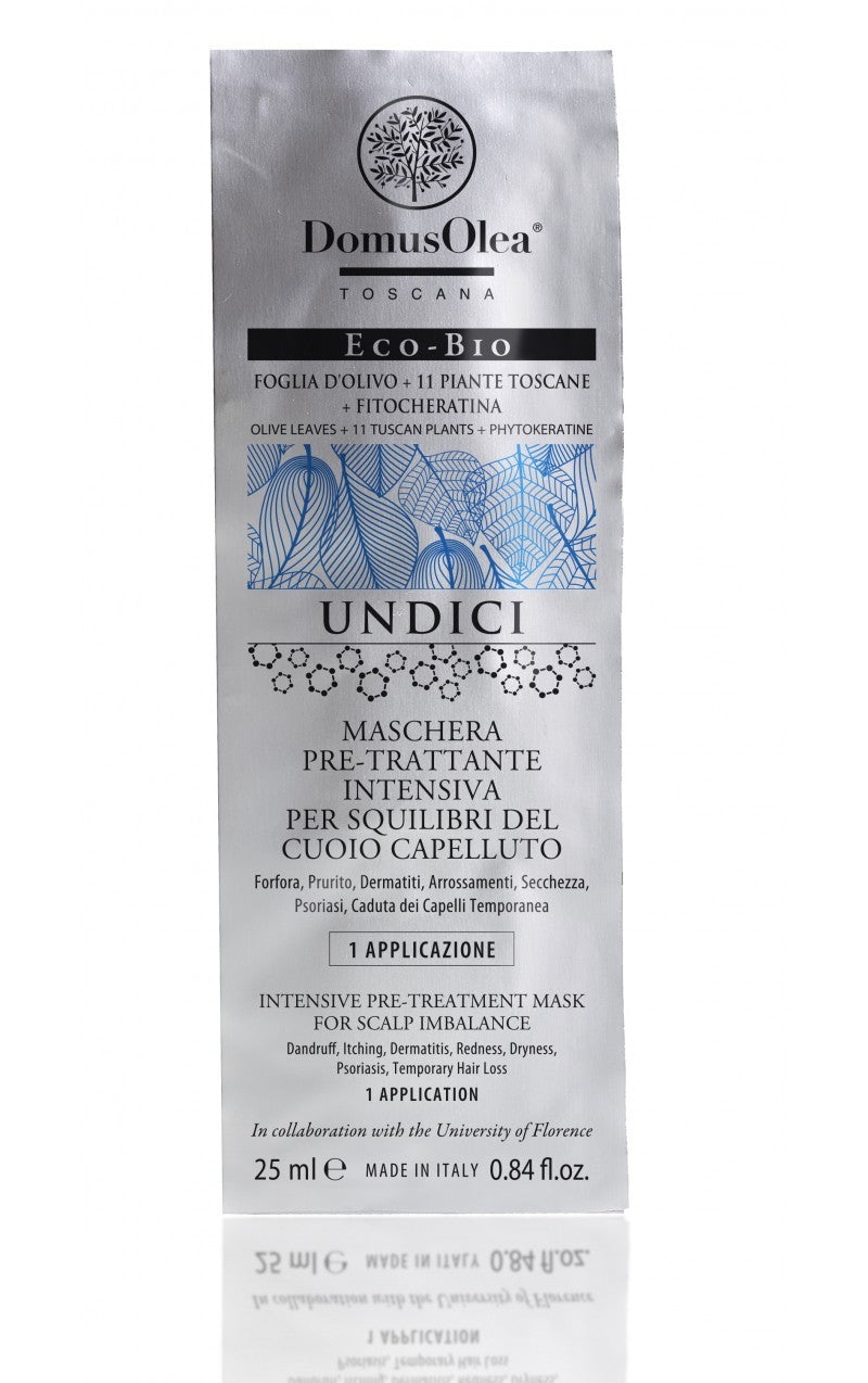 Domus Olea Toscana - Undici Maschera Pre-Trattante Capelli