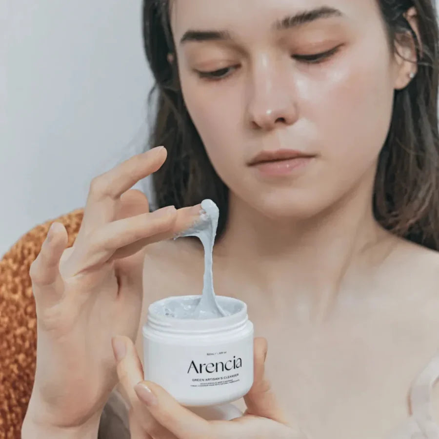 Arencia - Fresh Blue Hyssop Rice Mochi Cleanser