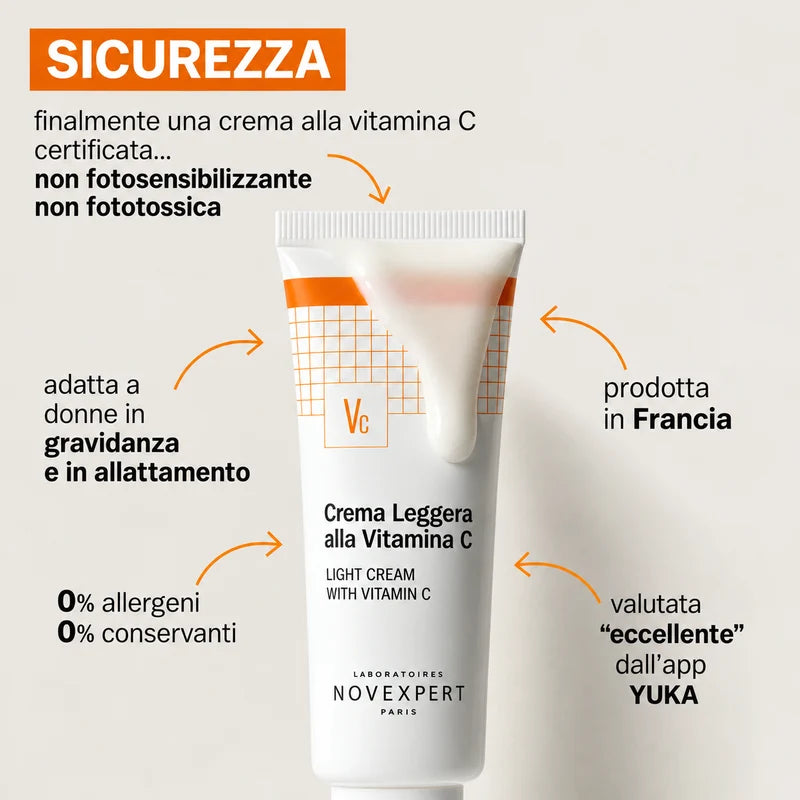 Novexpert - Vitamin C Crema Viso Leggera