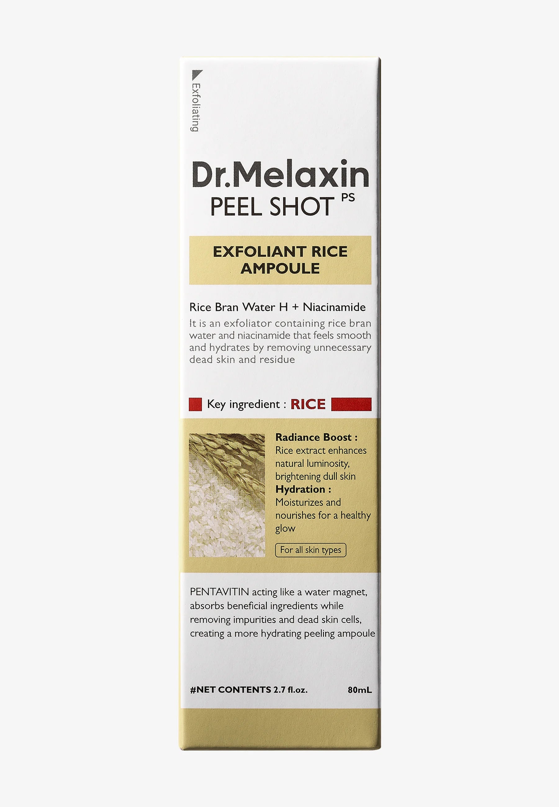 Dr Melaxin - Peel Shot Exfoliating White Rice