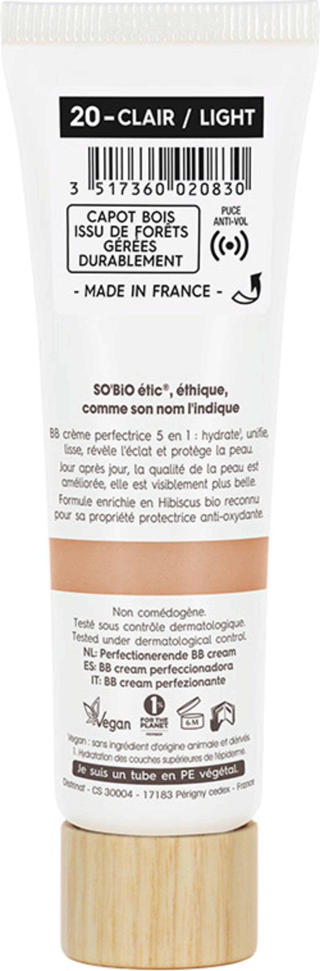 So'Bio Etic - BB Perfect 20 Clair/Light
